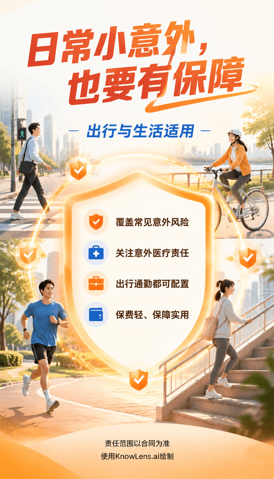 日常小意外,也要有保障海报