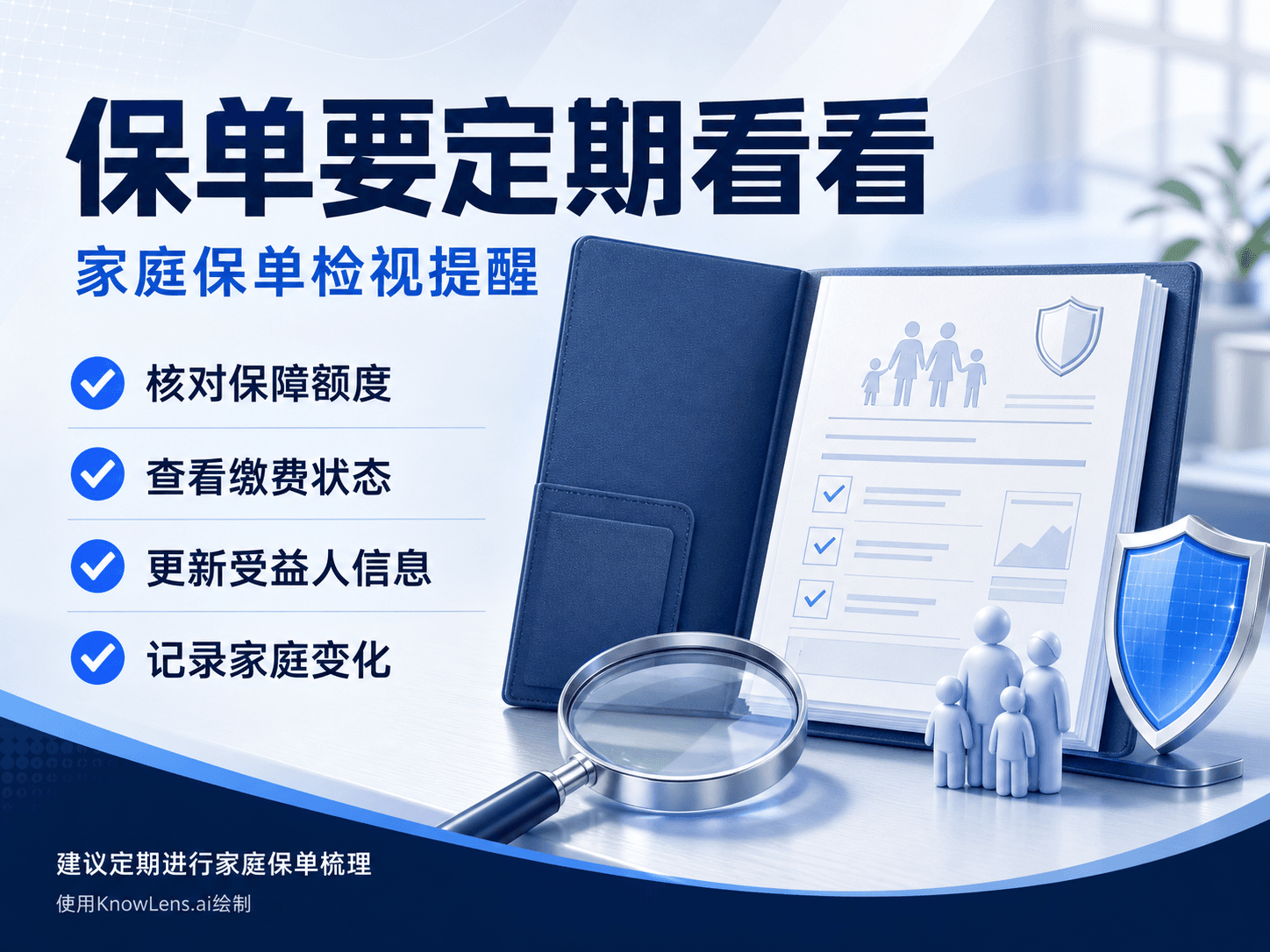 保单要定期看看海报