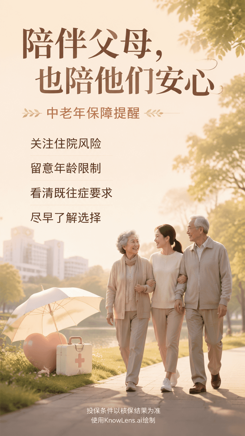 陪伴父母,也陪他们安心海报