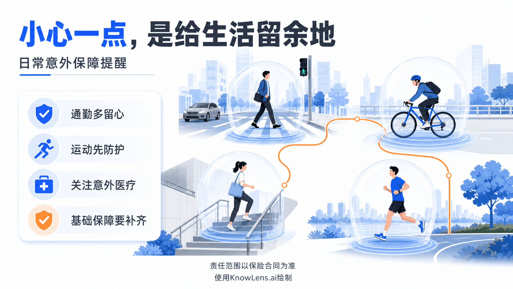 小心一点,是给生活留余地海报