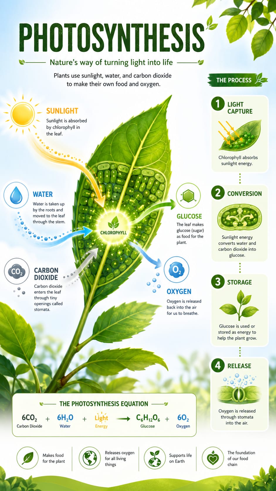 Photosynthesis educational video from notes