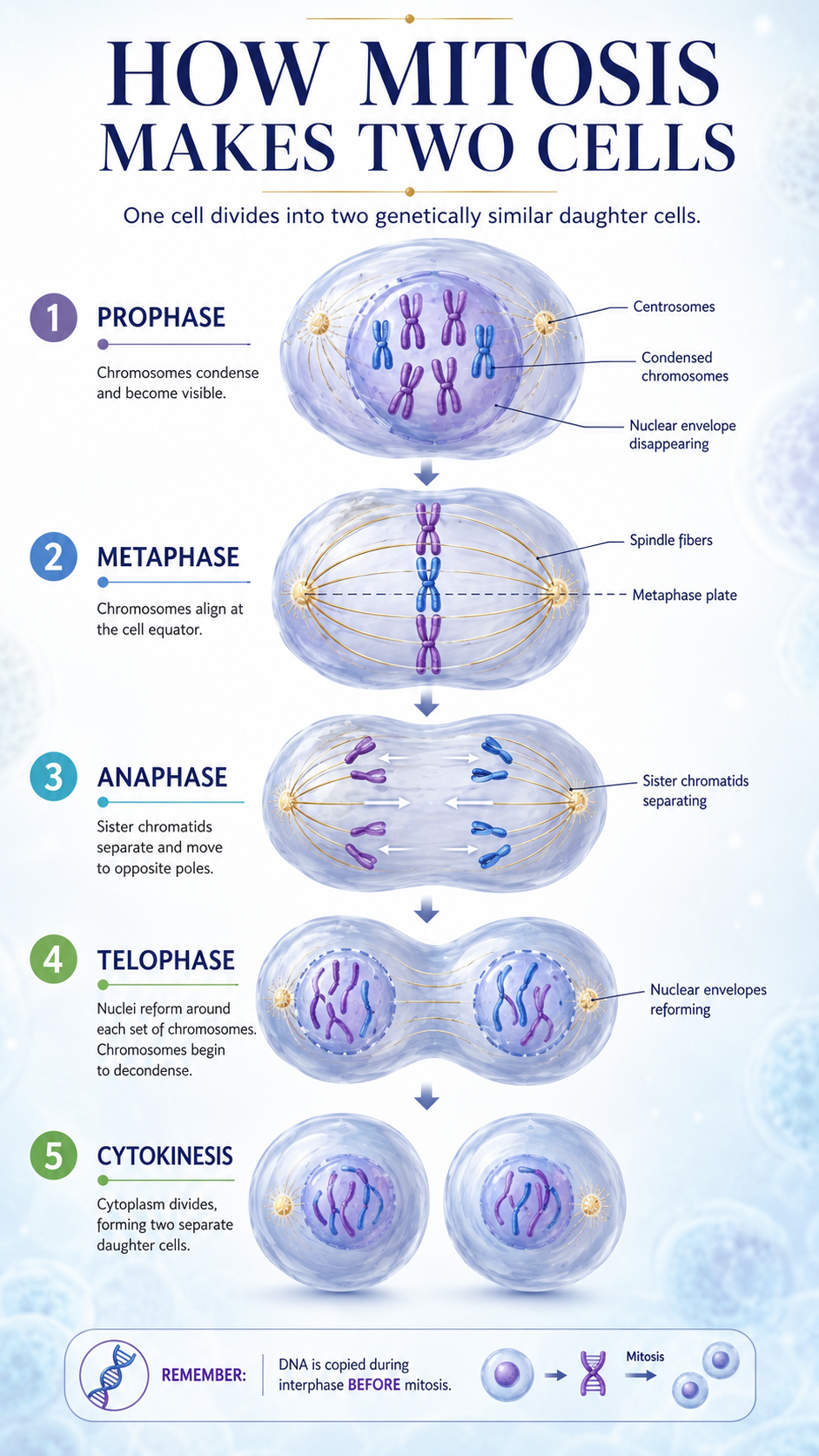 carbon cycle infographic showing starting point, major steps, key molecules or structures, direction of flow