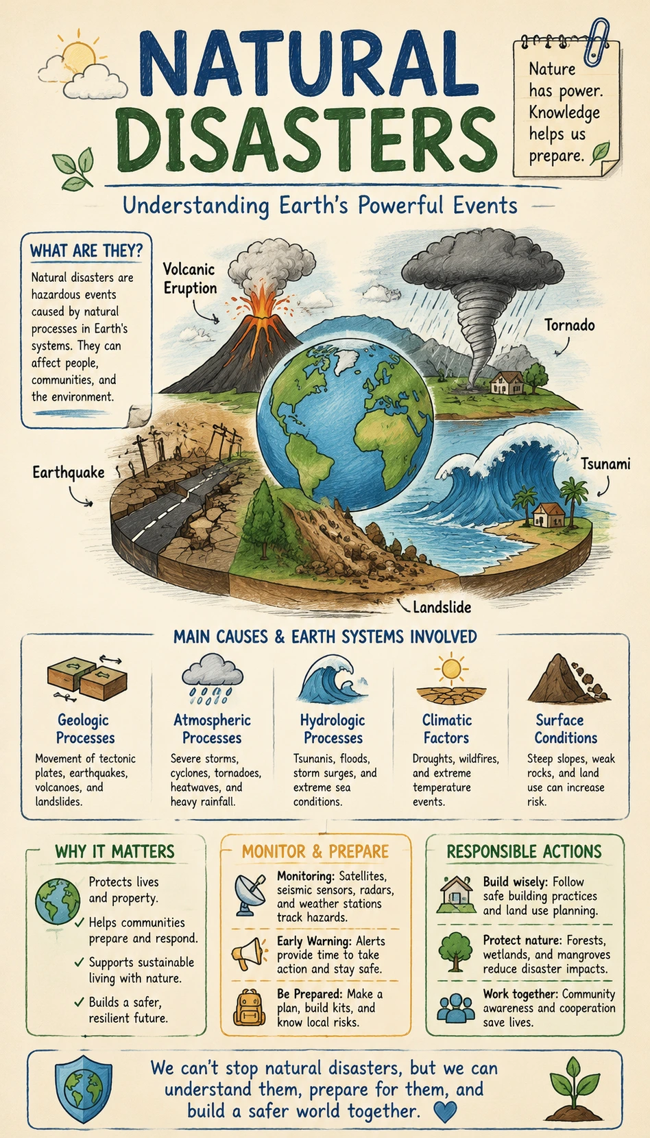 Natural Disasters infographic